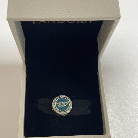 Pandora Inside Passage Alaska Beach Heart Charm Bead - Picture 4 of 5